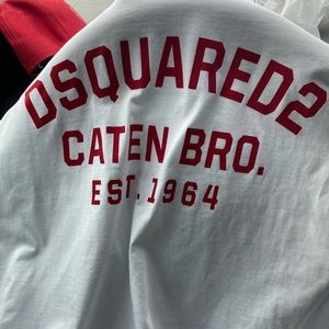Dsquared2 caten bro est.1964 tee shirt size large